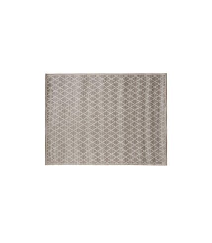 Tapis Déco Imprimé Gray 120x170cm Gris