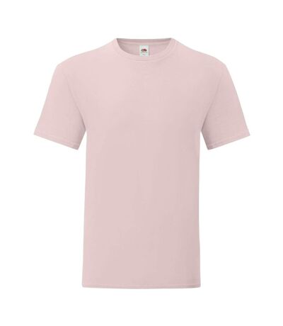 T-shirt manches courtes iconic homme rose pâle Fruit of the Loom Fruit of the Loom