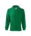 Mens Trendy Fitted Hoodie Bottle Green Malfini-1