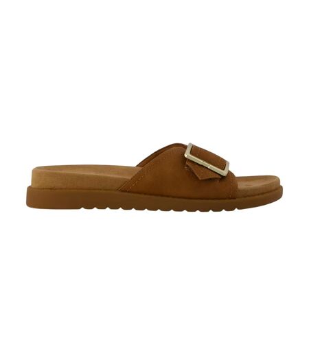 Womens/ladies Marin Sliders Brown Sugar Toms