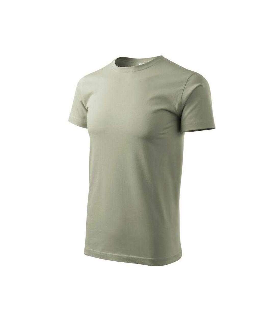 T-shirt Basic Homme Kaki Clair Malfini-3