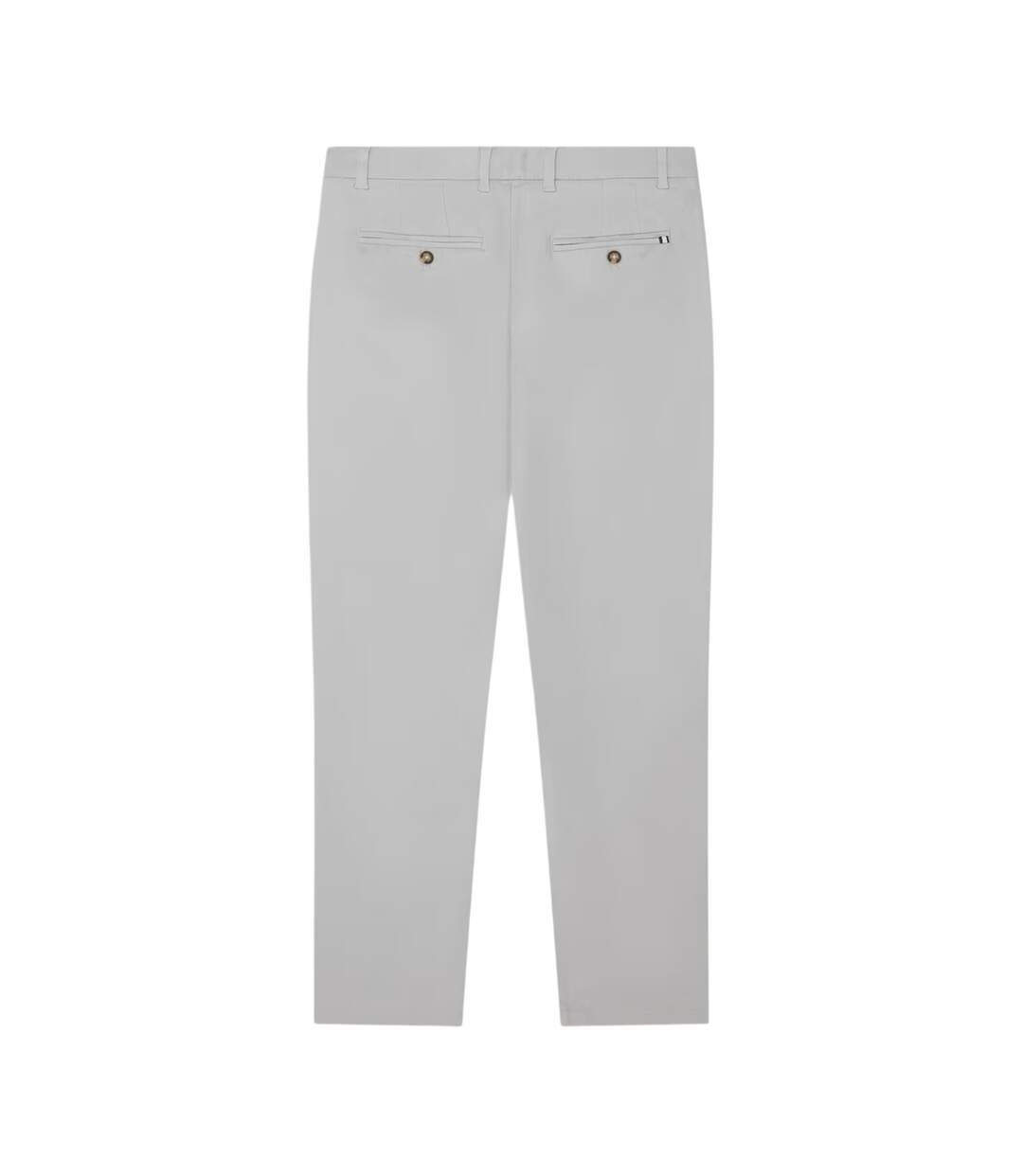 Mens Plain Slim Chinos Light Grey Ted Baker-2