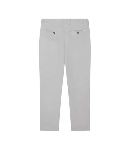 Mens Plain Slim Chinos Light Grey Ted Baker