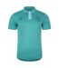 Umbro Mens 23/24 Huddersfield Town AFC Polyester Polo Shirt (Latigo Bay/Aqua Haze)