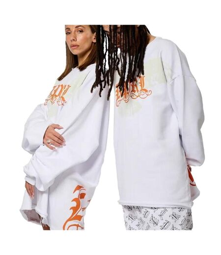 Sweat blanc mixte kaporal vorb
