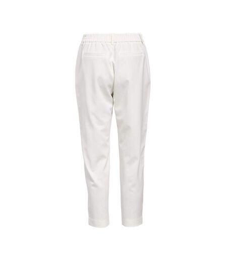 Pantalon habillé écru femme vero moda slim
