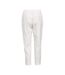 Pantalon habillé écru femme vero moda slim-2