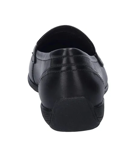 Womens/ladies Fenja 22 Leather Loafers Black Josef Seibel