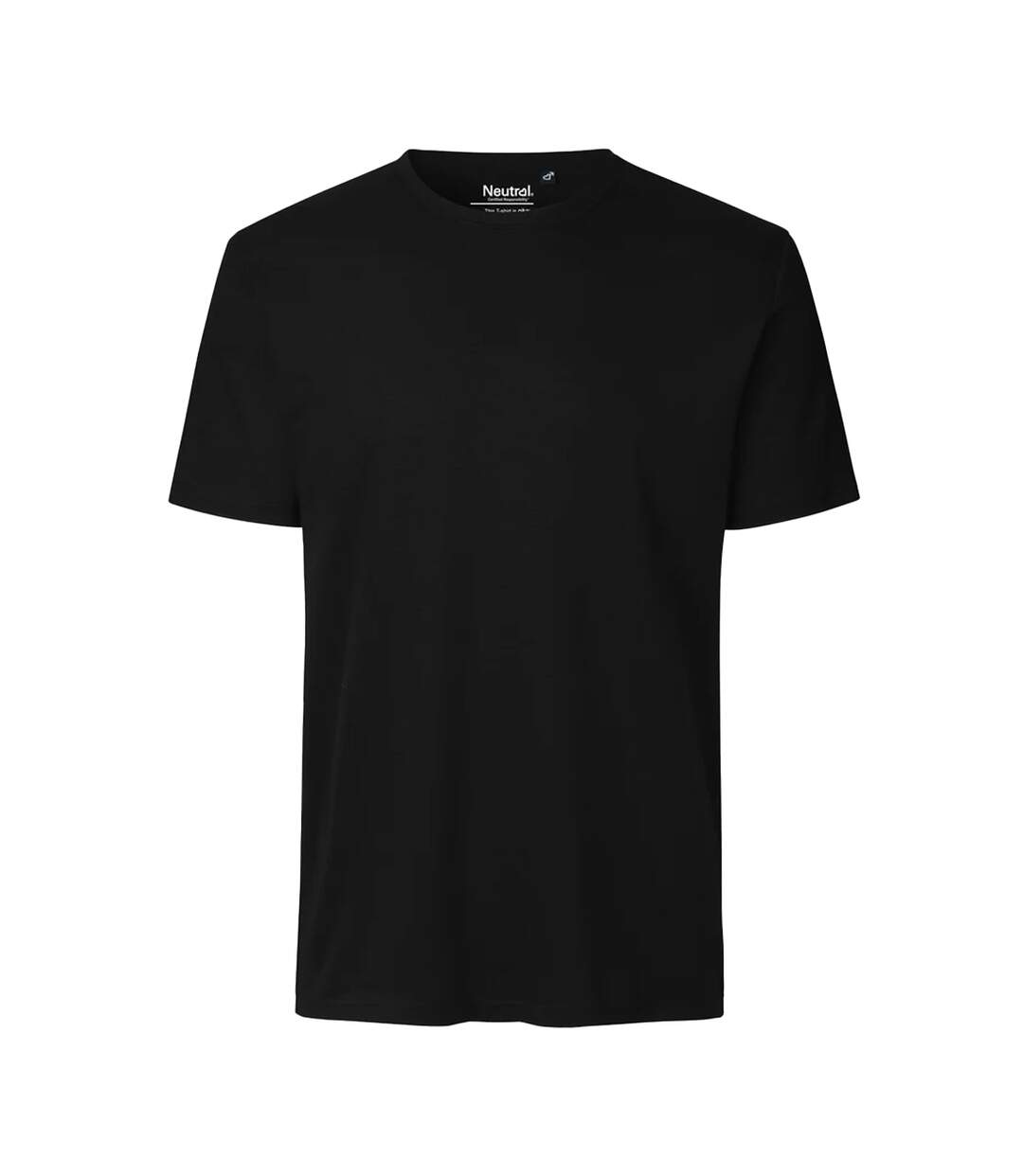 T-shirt Homme Noir Neutral-1