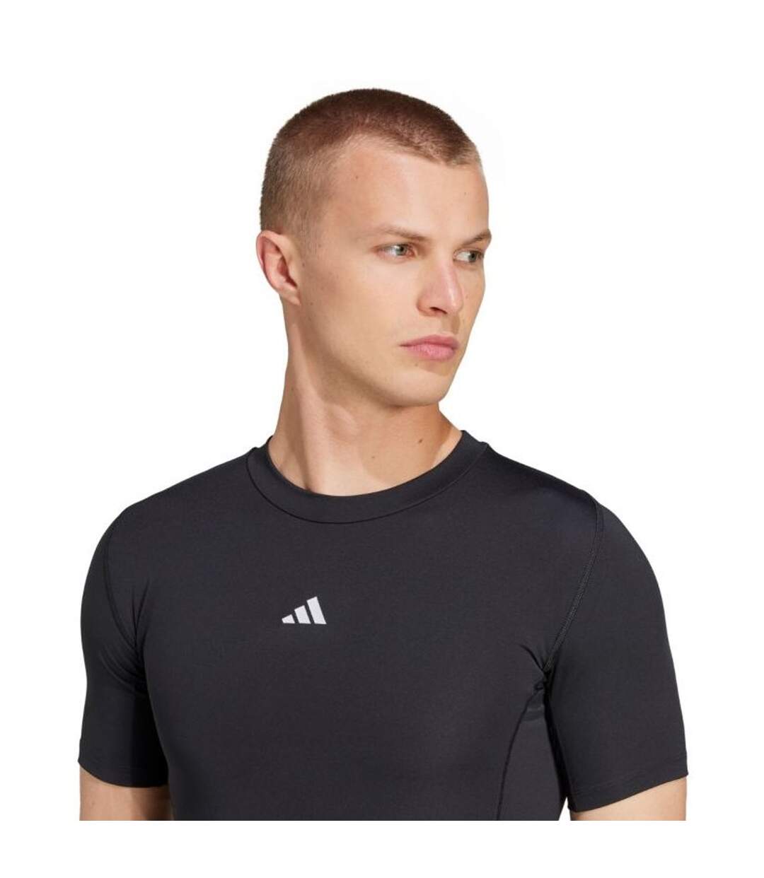 T-shirt Homme Noir Adidas-4