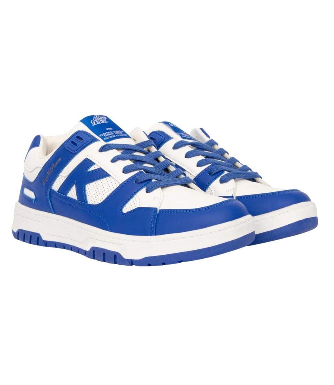 Mens Studio Kay Skater Trainers Blue White Kings Will Dream-1