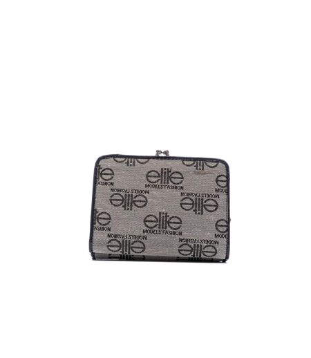 Portefeuille gris femme elite e9392 - taille unique