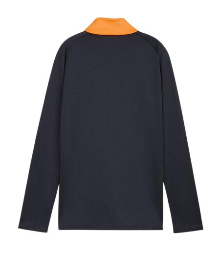 Womens/ladies Training Base Layer Top Navy Orange Puma