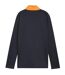 Womens/ladies Training Base Layer Top Navy Orange Puma-3