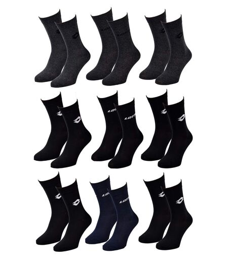 Chaussettes Homme LOTTO Pack de 9 paires URBAN 5414