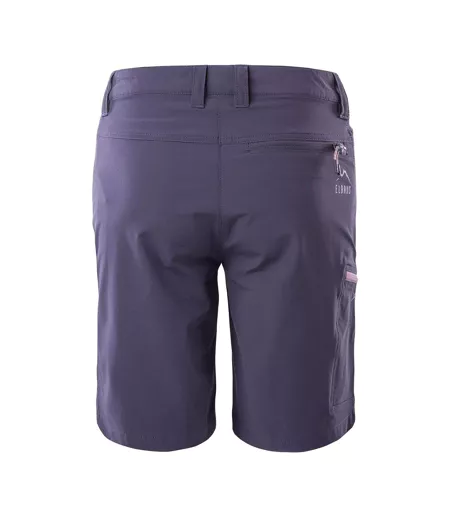 Womens/ladies cecilia shorts graystone/elderberry purple Elbrus