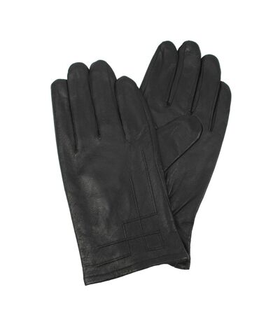 Unisex adult leather glove black Eastern Counties Leather