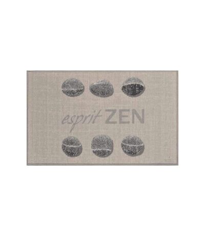 Tapis Rectangulaire Esprit Zen 50x80cm Gris