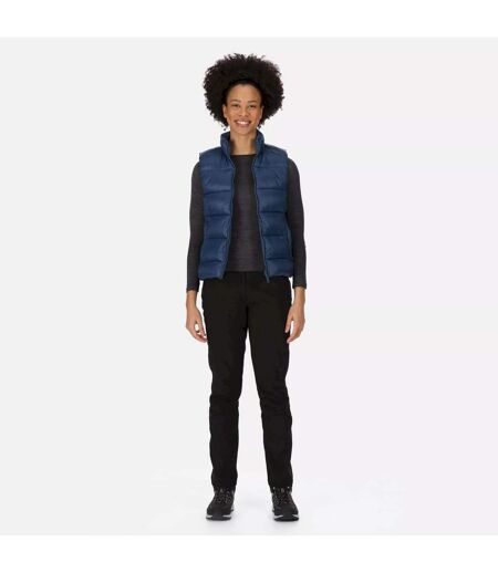 Womens/ladies Yewbank Reversible Body Warmer Dark Denim Regatta