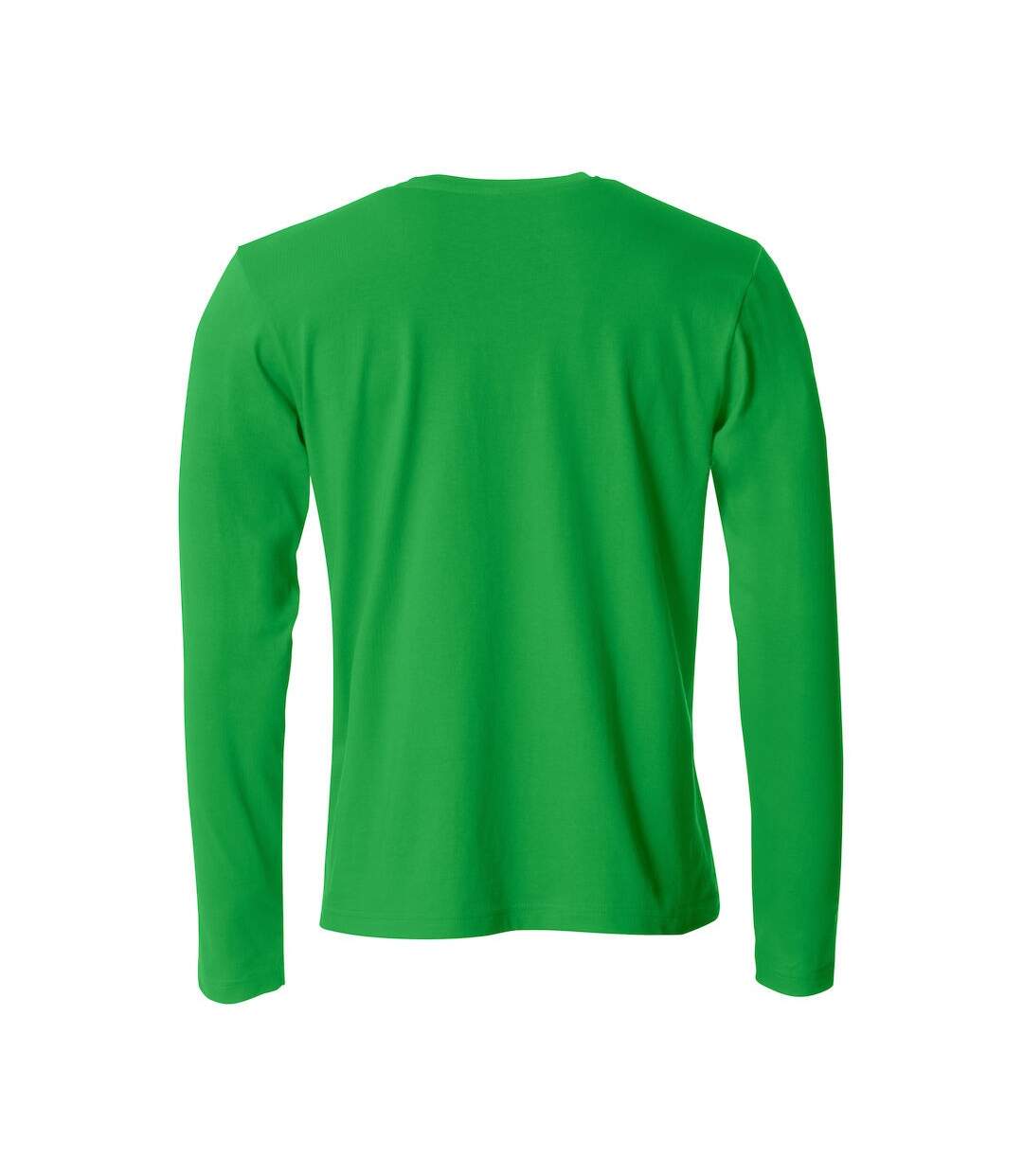 T-shirt Basic Homme Vert Pomme Clique-2