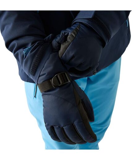 Gants De Ski À Poignets Ajustables Dash Femme Bleu Marine Dare 2B