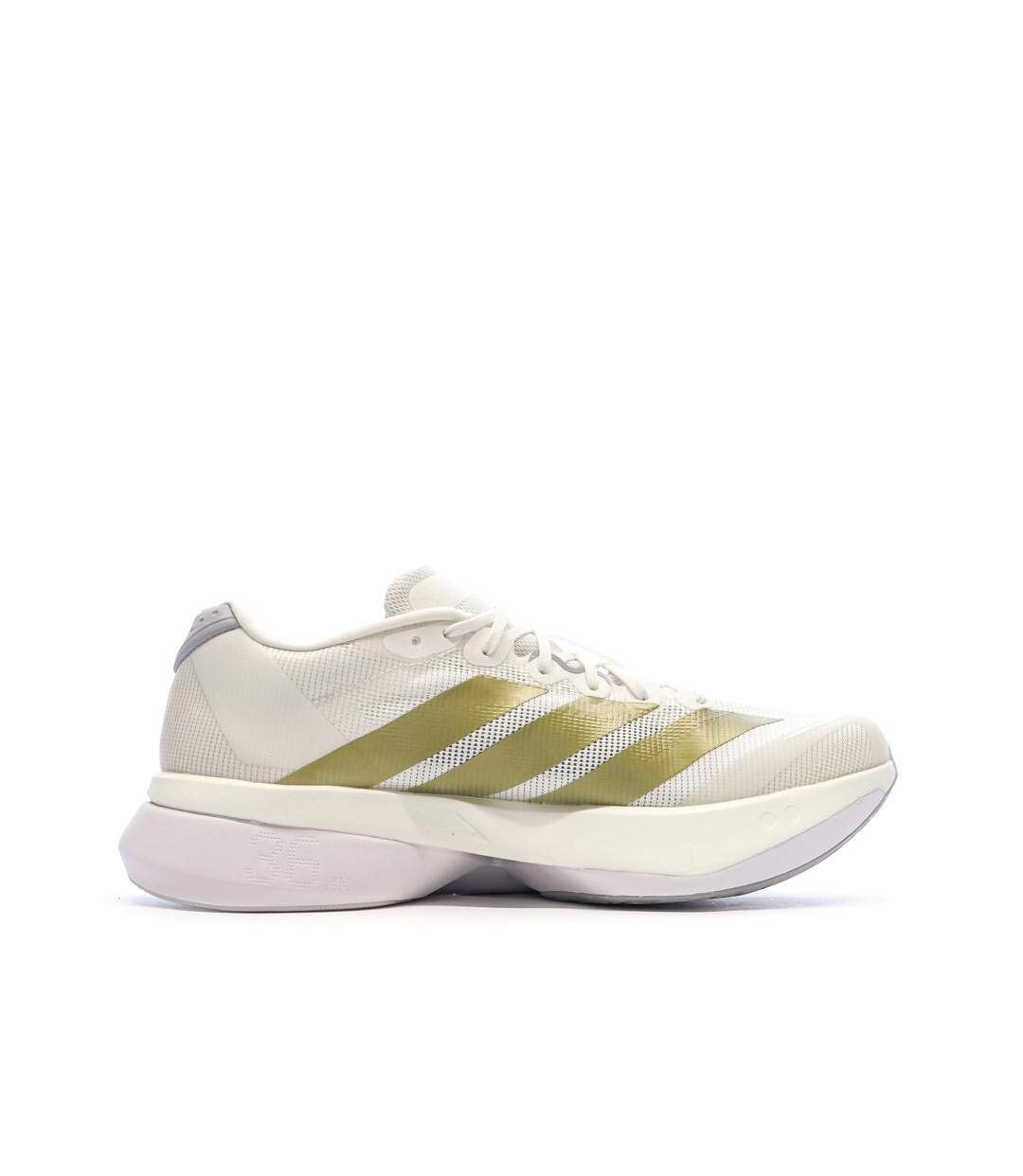 Chaussures running blanc/doré adidas adizero boston 13-2