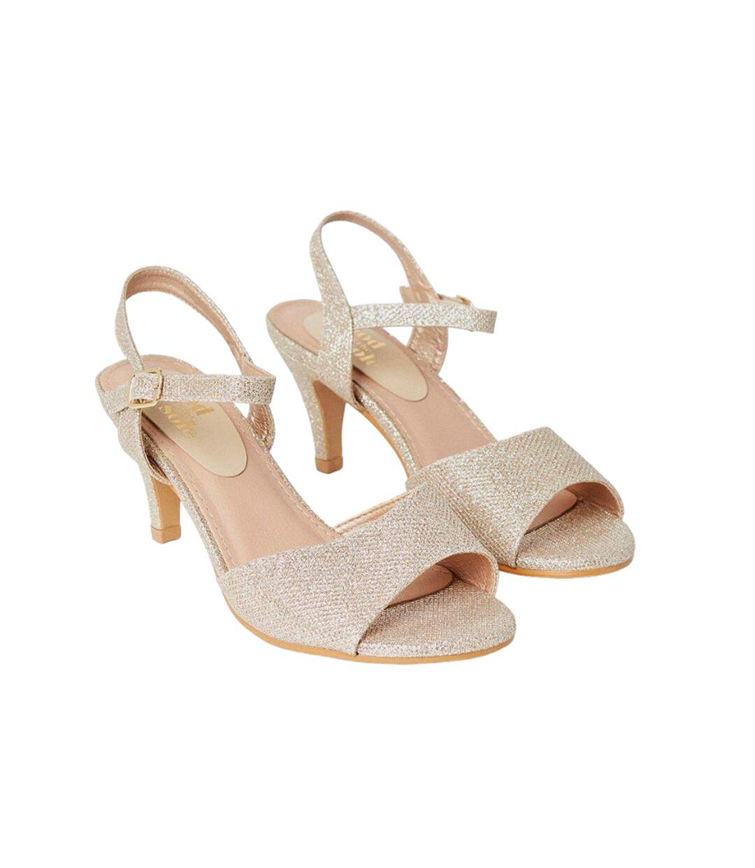 Sandales trish femme beige doré Good For The Sole