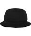 Flexfit By Yupoong Adults Unisex Cotton Twill Bucket Hat (Black) - UTRW7537