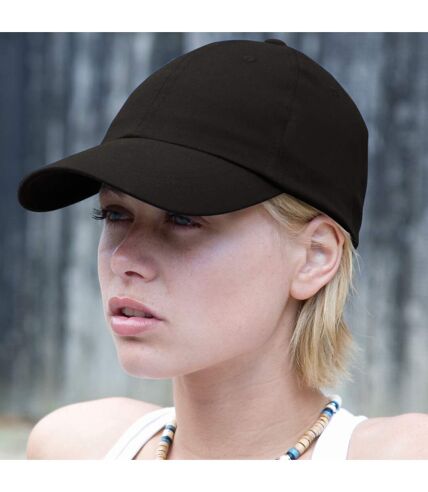 Result - Casquette unie style pro - Adulte unisexe (Noir) - UTBC958