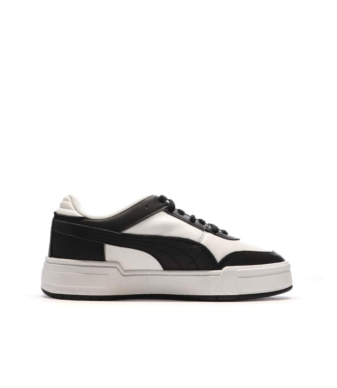 Baskets blanche/noires homme puma 393280-05-2