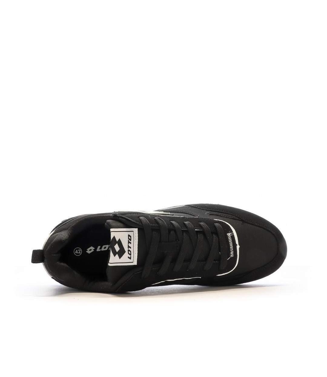 Baskets noir/blanche homme lotto twenty 5-4