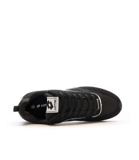 Baskets noir/blanche homme lotto twenty 5
