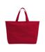 Canvas Heavy Duty Tote Bag One Size Scarlet Red Westford Mill-1