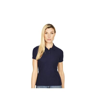 Polo Femme Bleu Marine Casual Classic