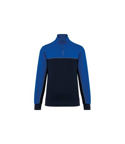 Sweat écoresponsable à col zippé WK. Designed To Work