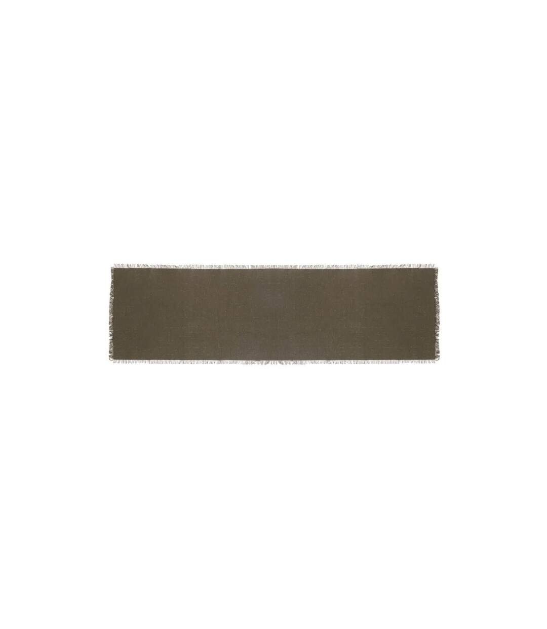 Chemin de Table Maha 38x140cm Vert Kaki-1