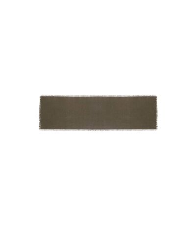Chemin de Table Maha 38x140cm Vert Kaki