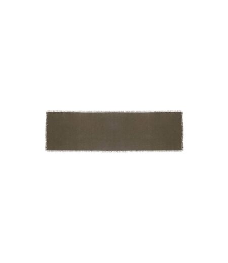 Chemin de Table Maha 38x140cm Vert Kaki