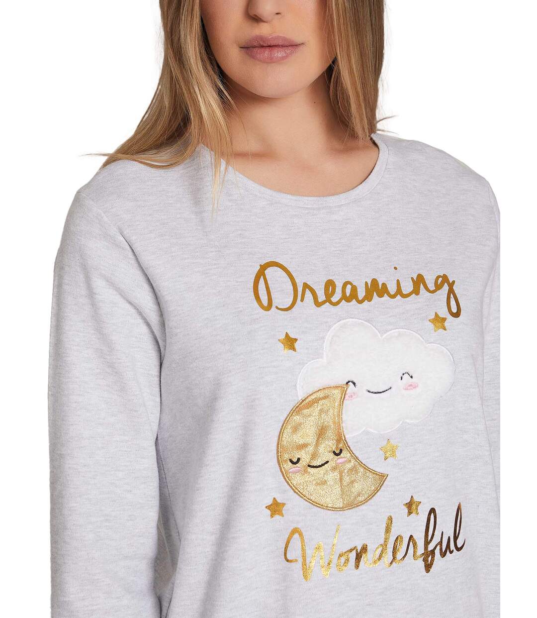 Pyjama tenue d'intérieur pantalon top Dreaming Wonderful Admas-3