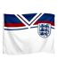England FA 1982 Retro Flag (White/Blue/Red) (One Size) - UTTA8146