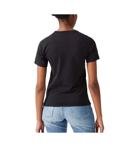 T-shirt Noir Femme Converse 4800