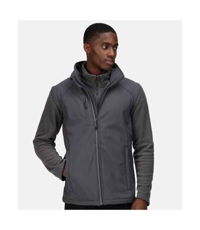 Veste softshell erasmus in homme gris phoque Regatta Regatta