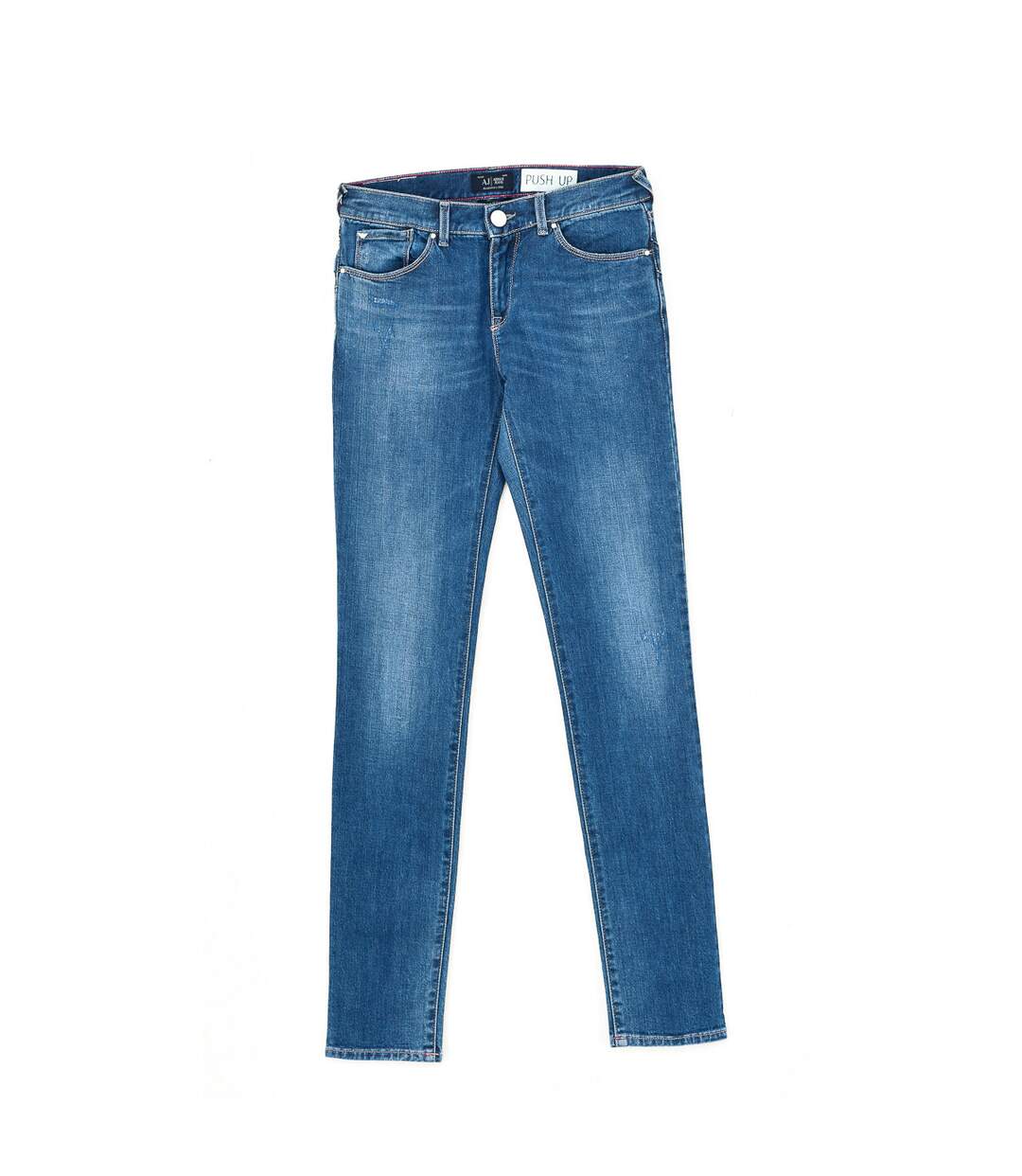 Women's long narrow cut denim pants C5J23-1