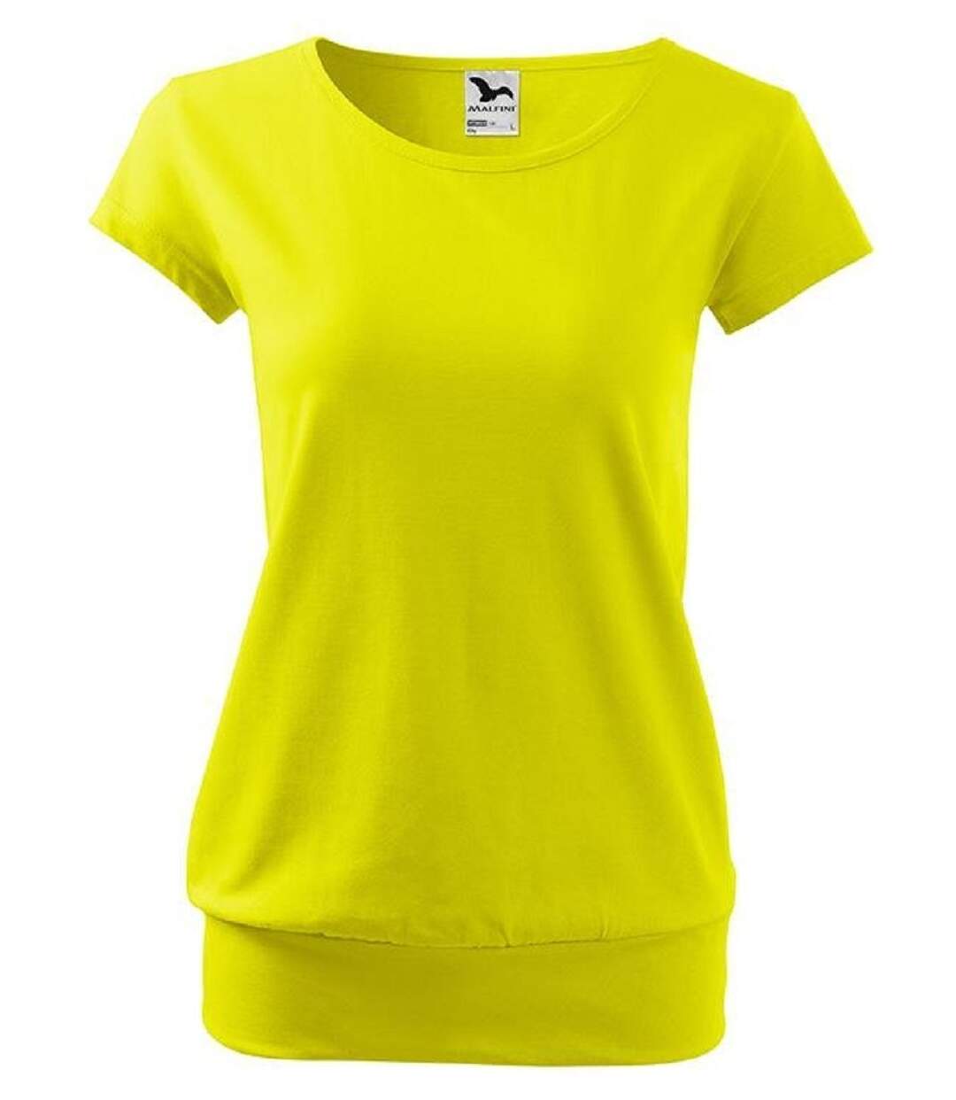 T-shirt style silhouette fluide - Femme - MF120 - jaune