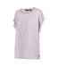 T-shirt Ample Manches Courtes Motif/style Imprimé Graphique Femme Lilas Pastel Imprimé Graphique Regatta-3