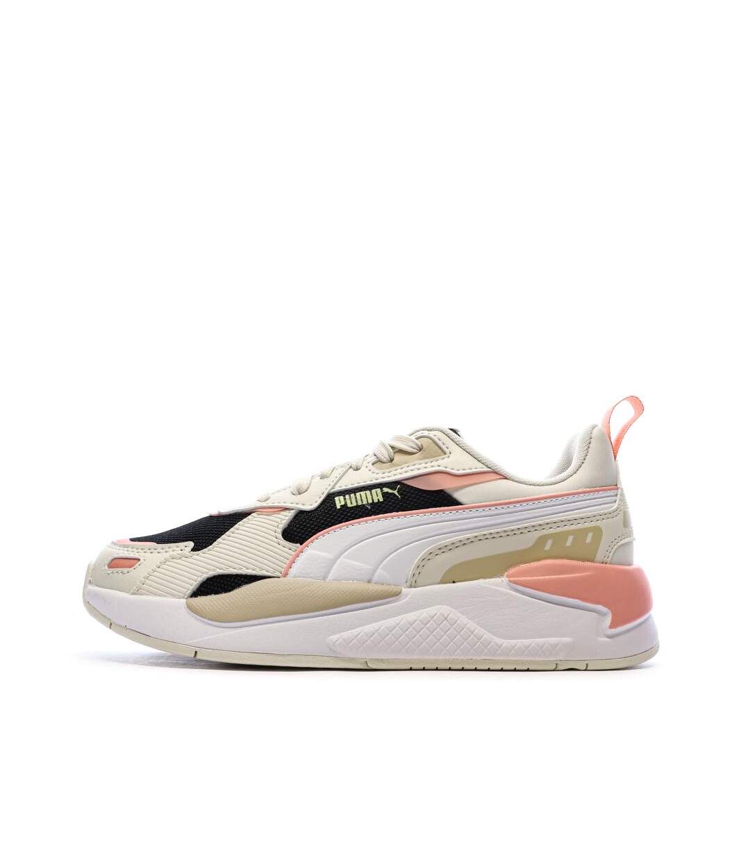 Baskets blanc/rose femme puma x-ray 3-1