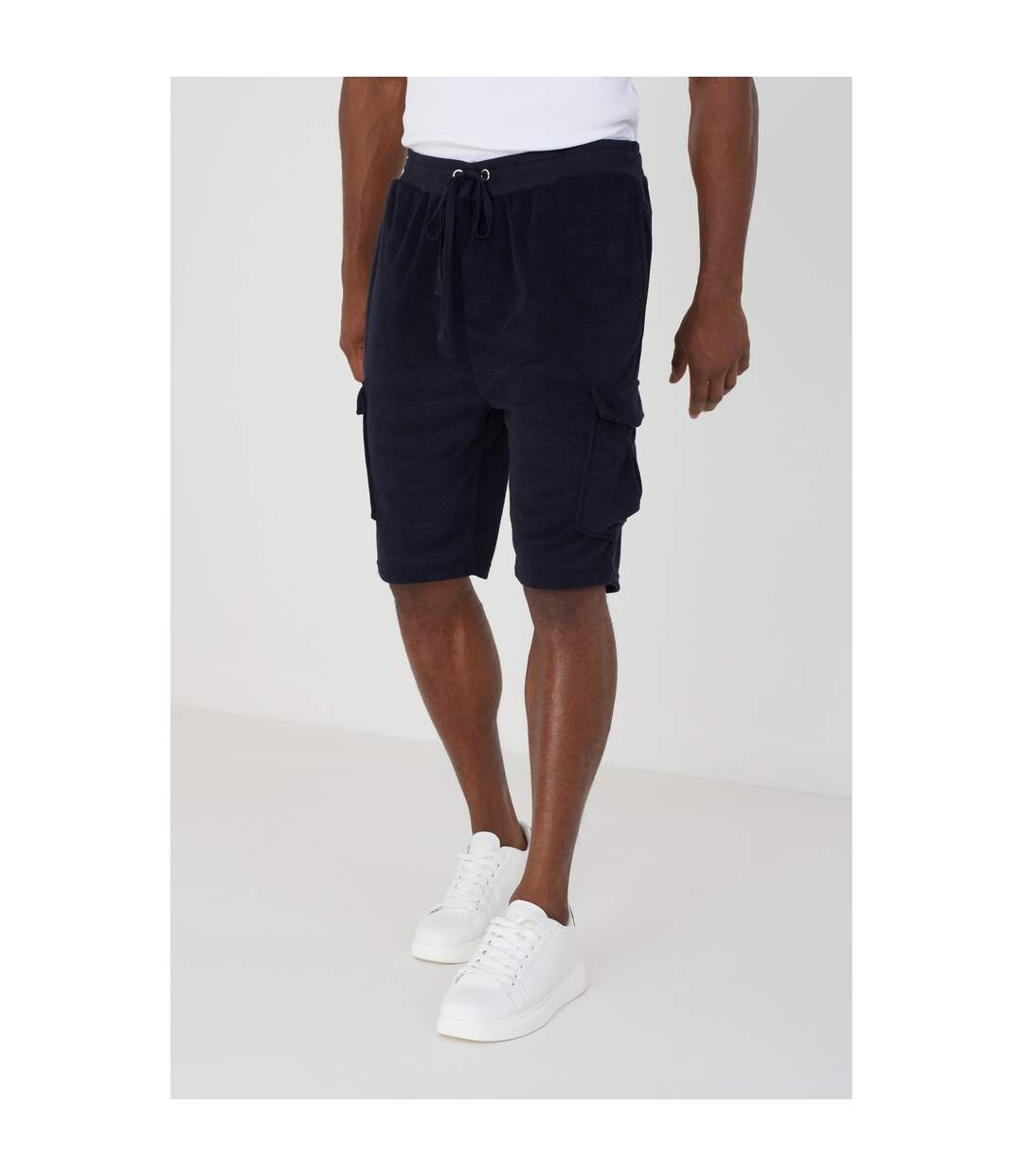 Short à poches erikson homme bleu marine Brave Soul-1