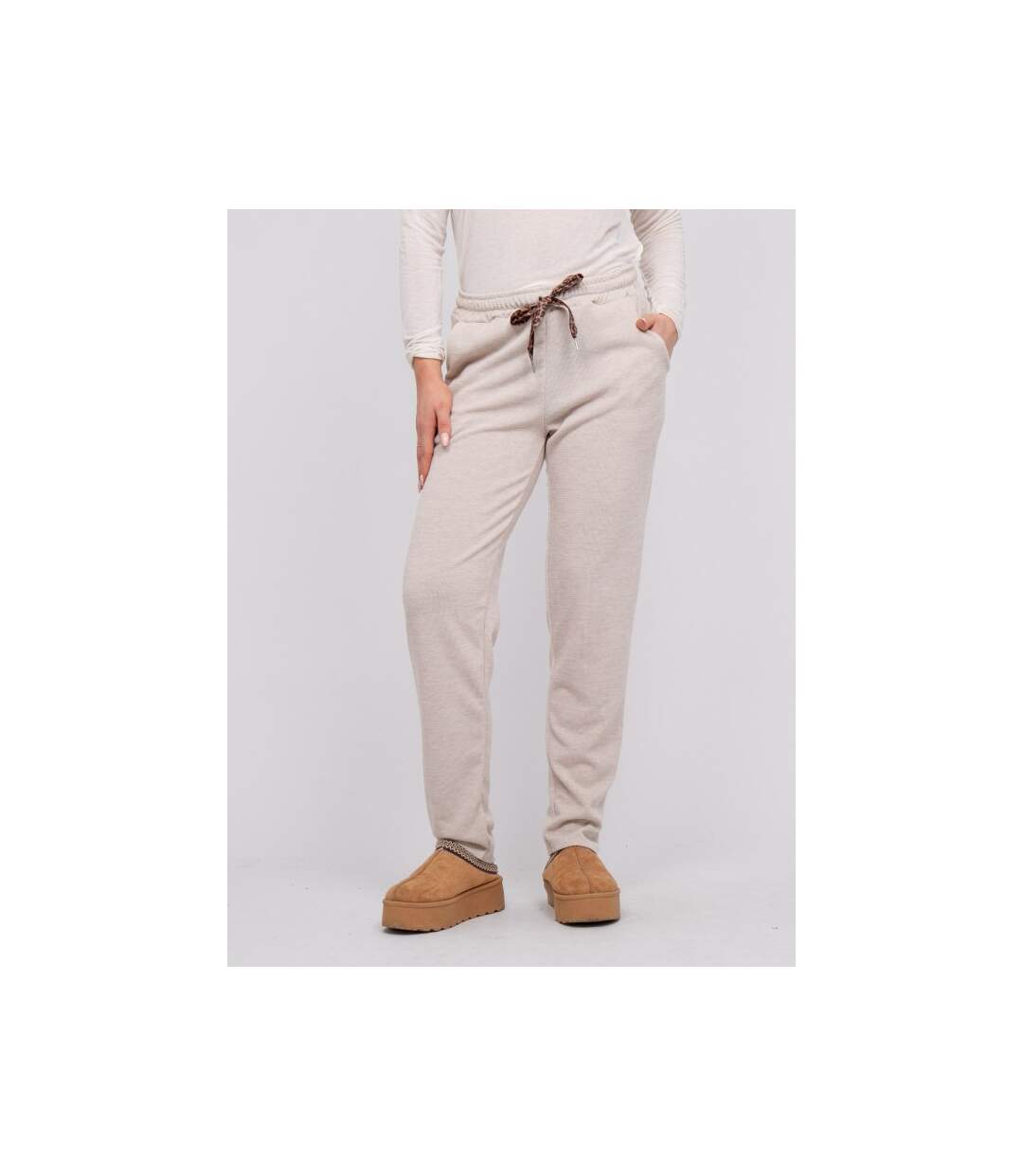 Pantalon jogging maille ELDORA - Dona X Lisa-1