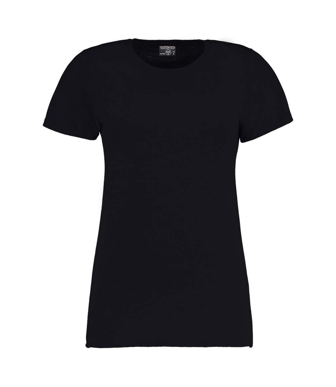 Superwash t-shirt femme bleu marine Kustom Kit-1