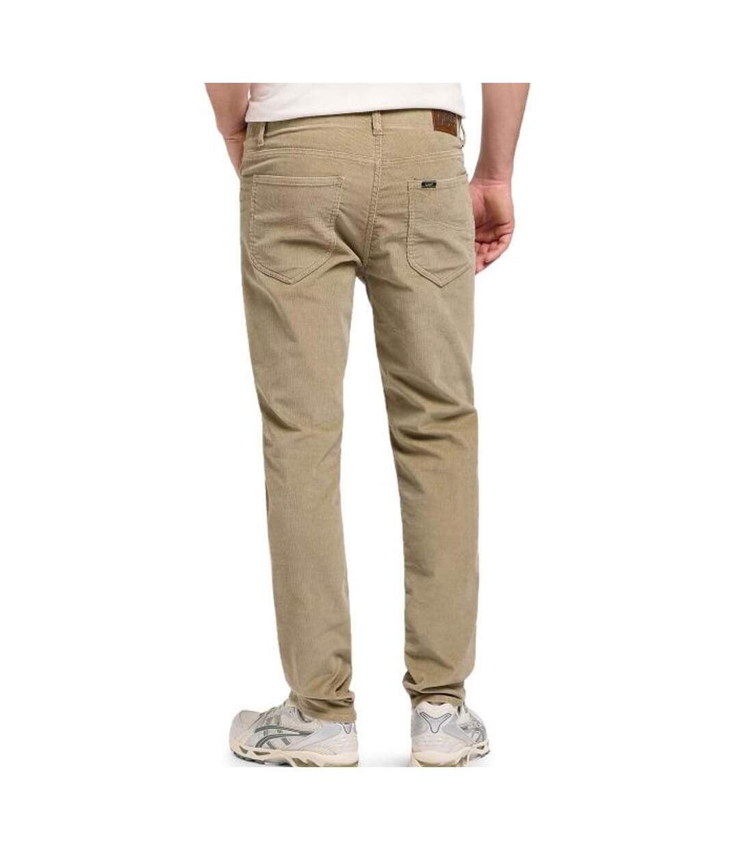 Jean slim beige homme lee straight 112370603-2